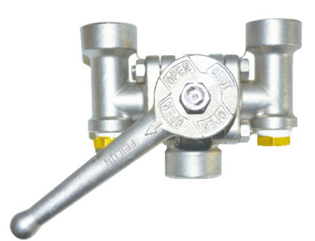 Криогенный переключающий кран типа DQS DN15