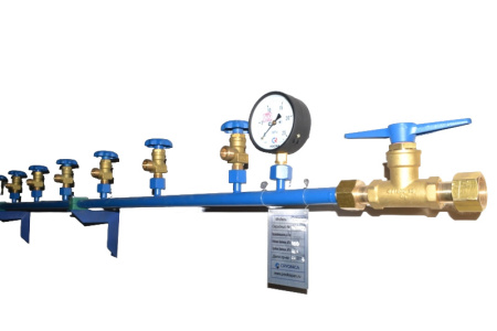 Рампа наполнительная  на 10 баллона РНП 02/10/200 Рампа наполнительная  на 10 баллона РНП 02/10/200