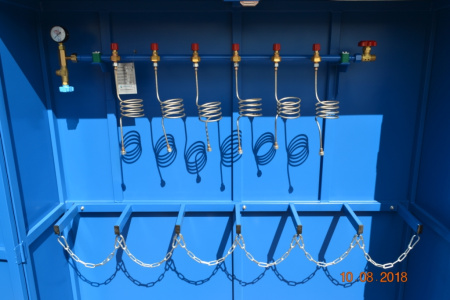 Рампа наполнительная  на 12 баллонов РНП 02/06/200 Рампа наполнительная  на 12 баллонов РНП 02/06/200