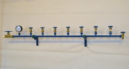 Рампа разрядная на 7 баллонов РР 01/07/200